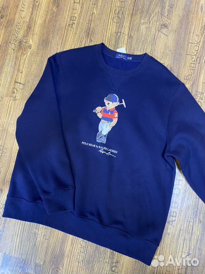 Свитшот на флисе polo bear by ralph lauren