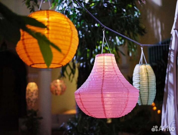 Лампа на солнечной батарее икеа для сада