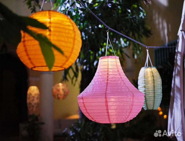 Лампа на солнечной батарее икеа для сада