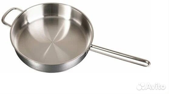 Сковорода из нерж стали 26 см ст крышка, 