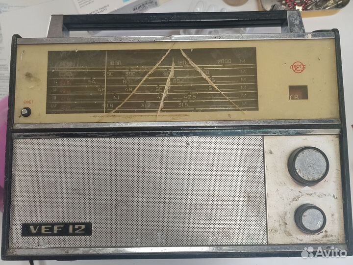 Радиоприемник СССР вэф -12