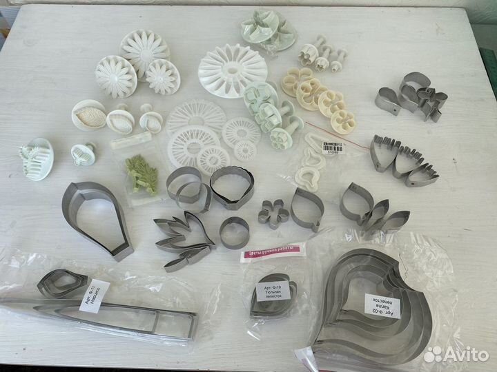 Вырубки для создания цветов