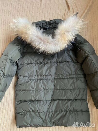 Пуховик moncler оригинал на мальчика 8-10 лет