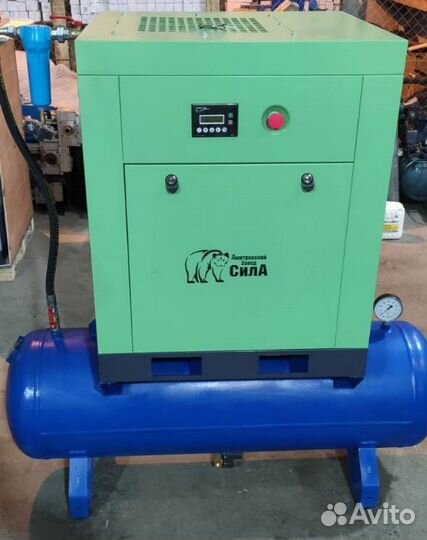 Винтовой компрессор с ременным приводом дз Сила С