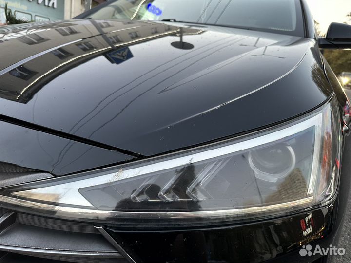 Фара hyundai elantra 2019