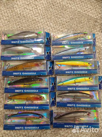 Воблеры, блесна, колебалки, плетенка, поводки