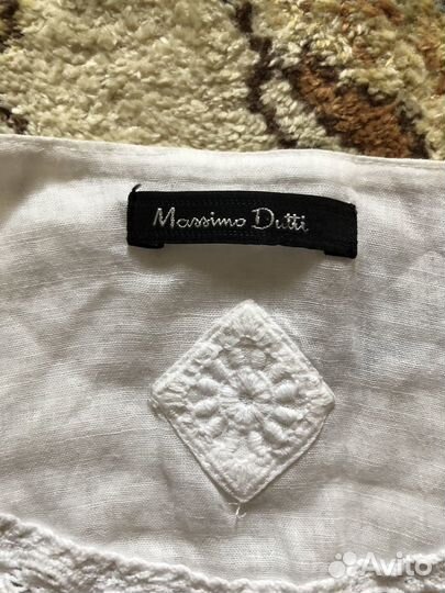 Massimo dutti блузка лен