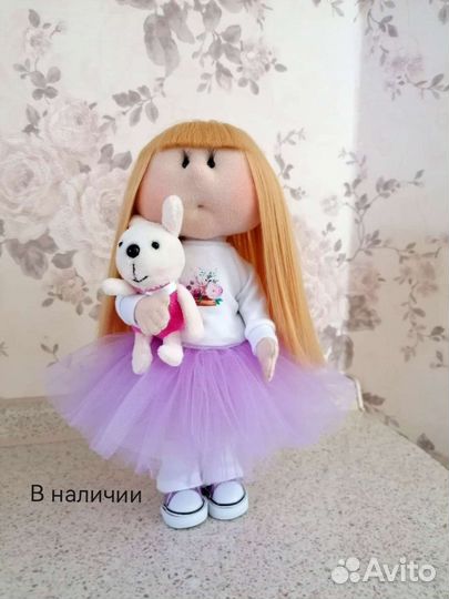 Интерьерные куклы ручной работы