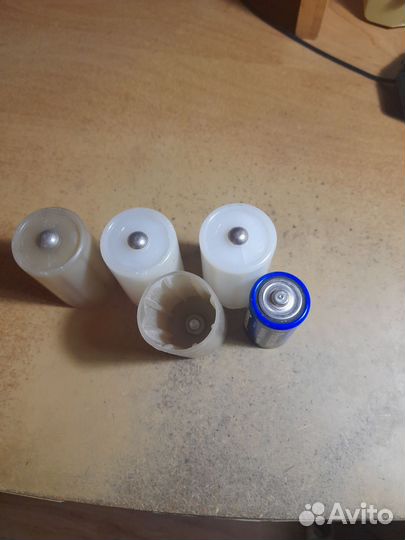 Футляр переходник СССР для батареек