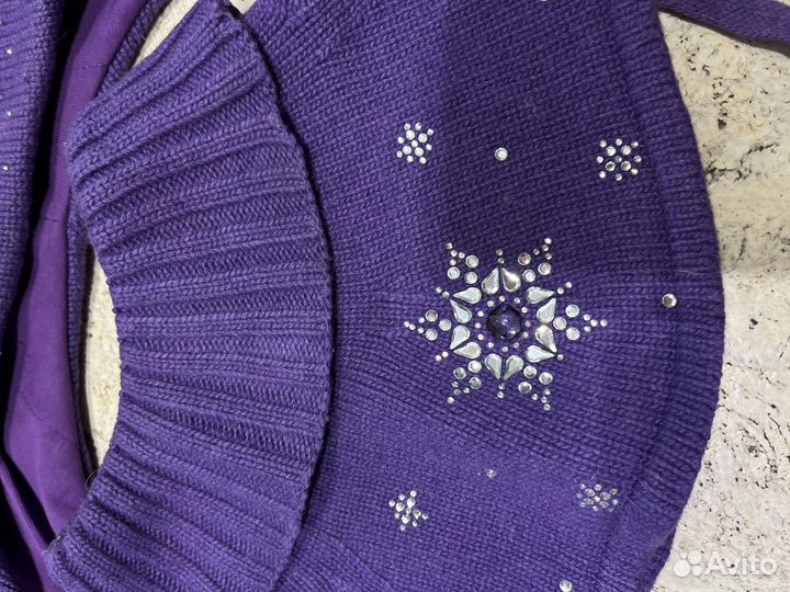 Комплект шапка и снуд