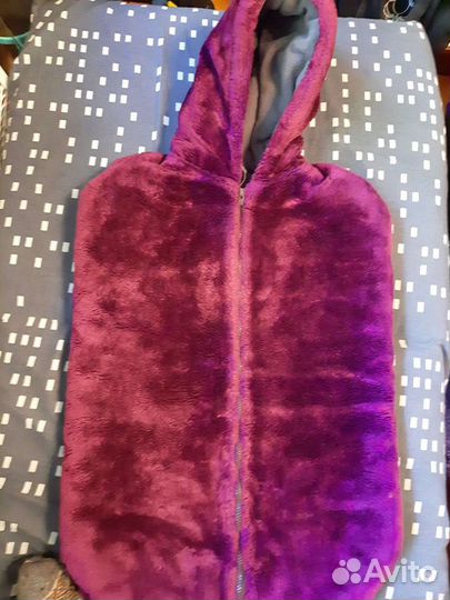 Меховой конверт в коляску