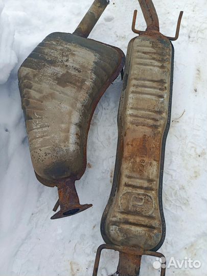 Резонатор и глушитель Opel Vectra B