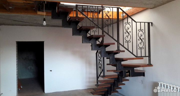 Облицовка бетонных лестниц