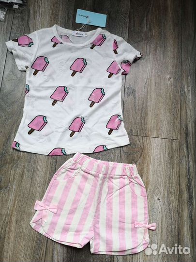 Летний костюм для девочки
