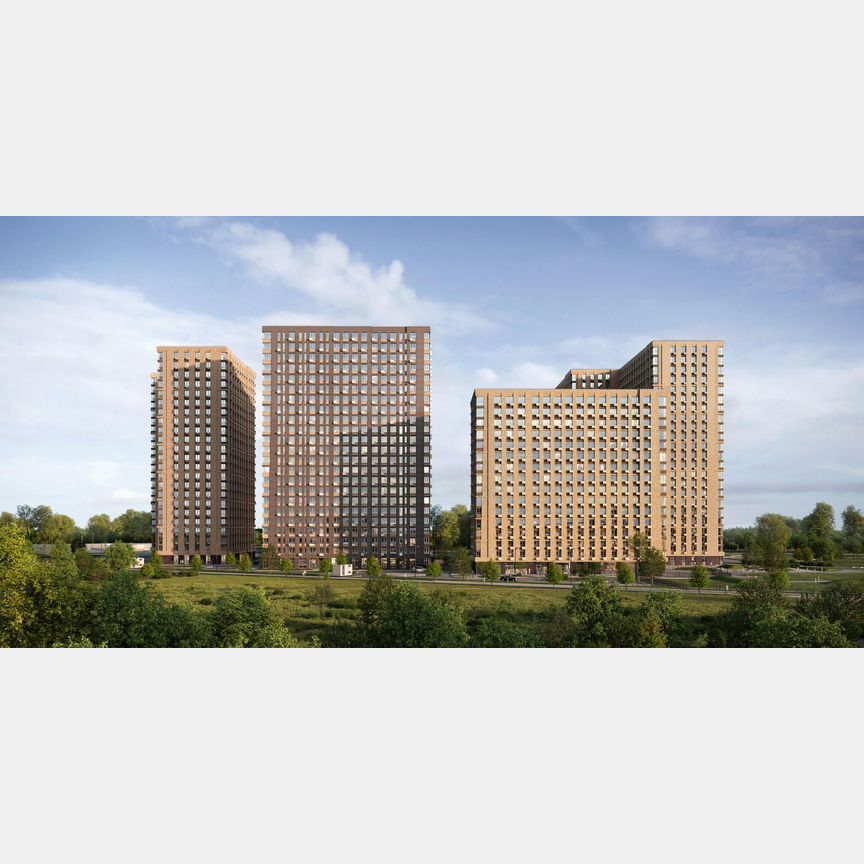 2-к. апартаменты, 54,6 м², 14/23 эт.