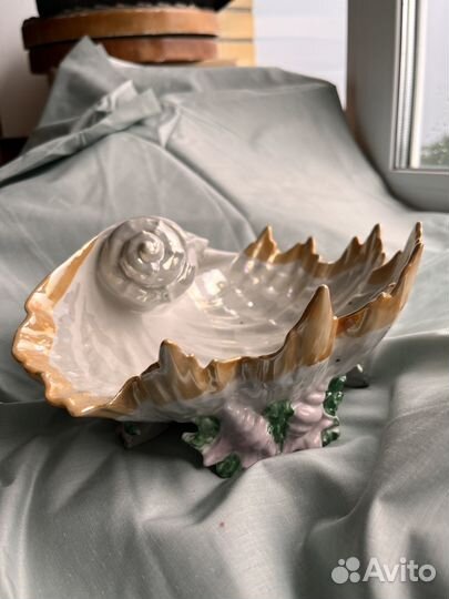 Ракушка, блюдо, винтаж