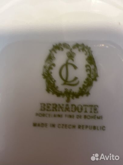 Чайный сервис чешский фарфор