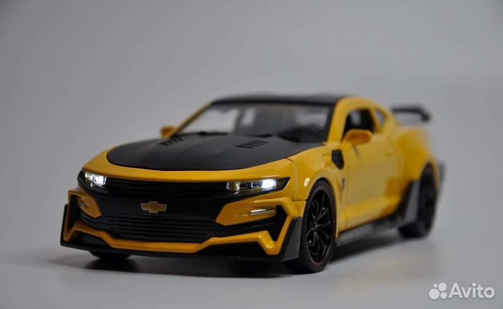Машина chevrolet camaro металл