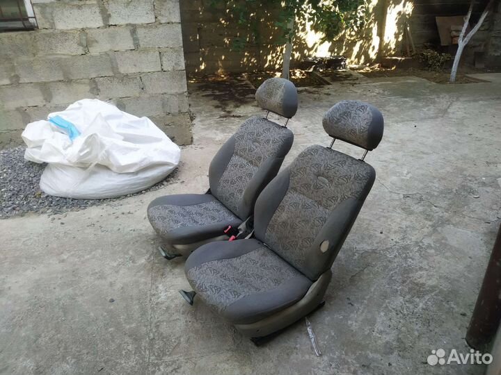 Сиденья обивка Калина салон