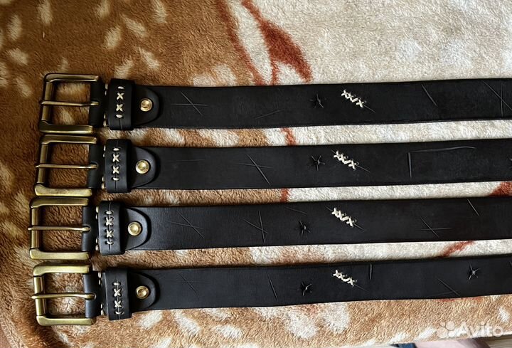 Ремень мужской из натуральной кожи