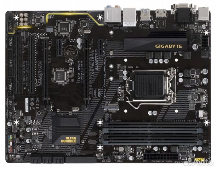 Материнская плата Intel 6,7,8,9 поколений CPU