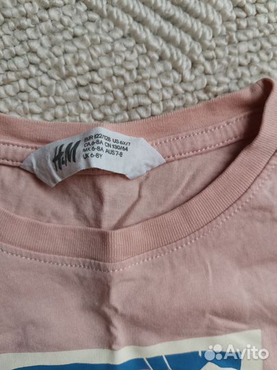 Футболки hm 122-128