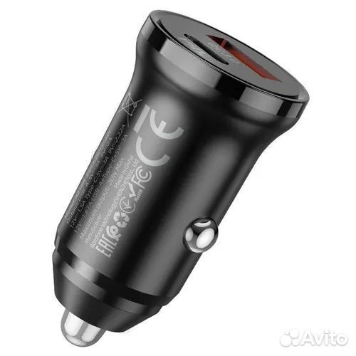 Автомобильный адаптер питания borofone BZ18A