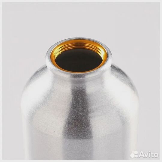 Фляжка бутылка фигурная с карабином