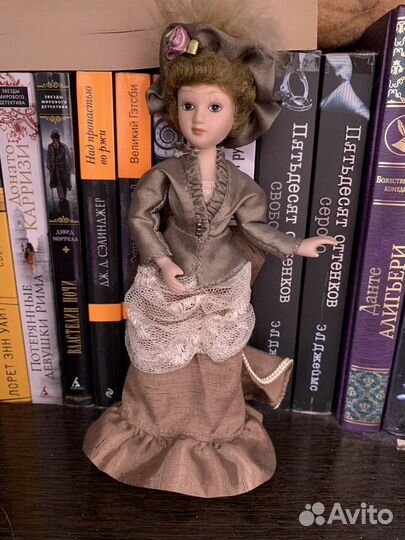 Фарфоровые куклы дамы эпохи