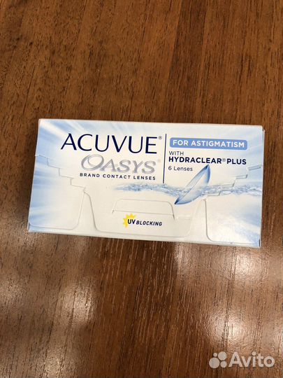Линзы acuvue oasys -4.25