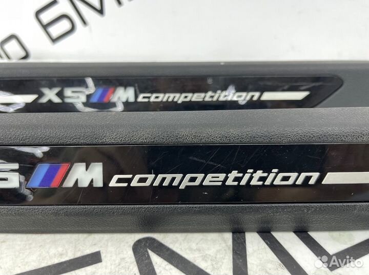 Накладка порога передняя Bmw X5 M Competition F95