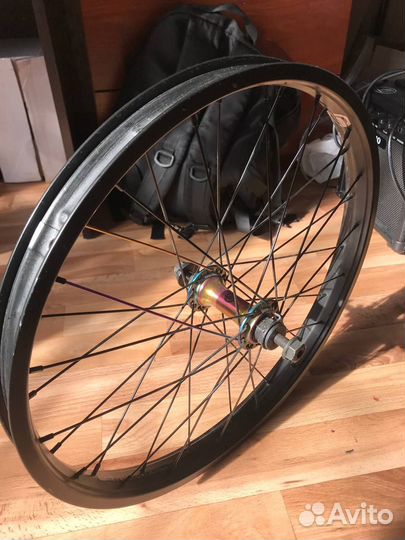 Переднее колесо на bmx