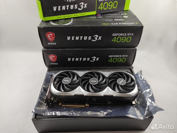 Нерабочие MSI RTX 4090 Ventus