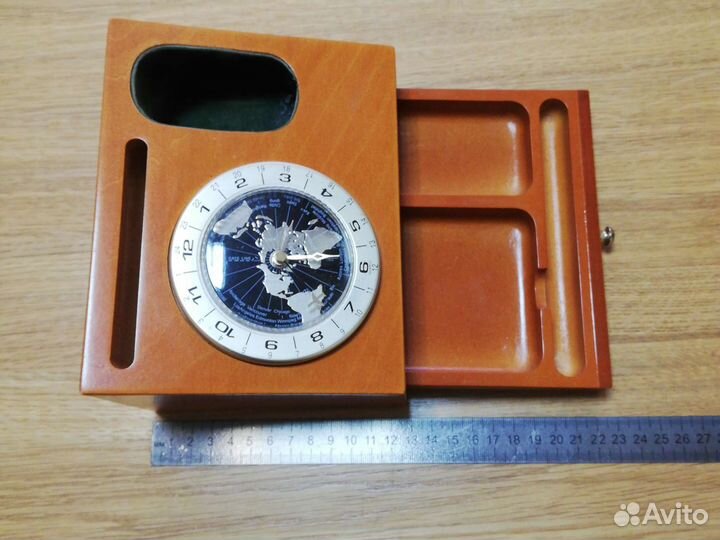 Органайзер деревянный настольный для канцелярии