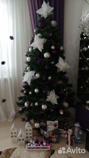 Елка искусственная 210 см б/у