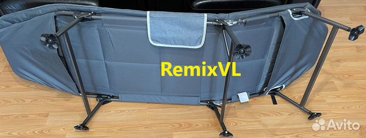 Раскладушка лежанка пляжная кровать походная Видео