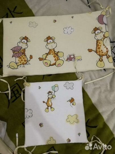 Бортики в детскую кроватку