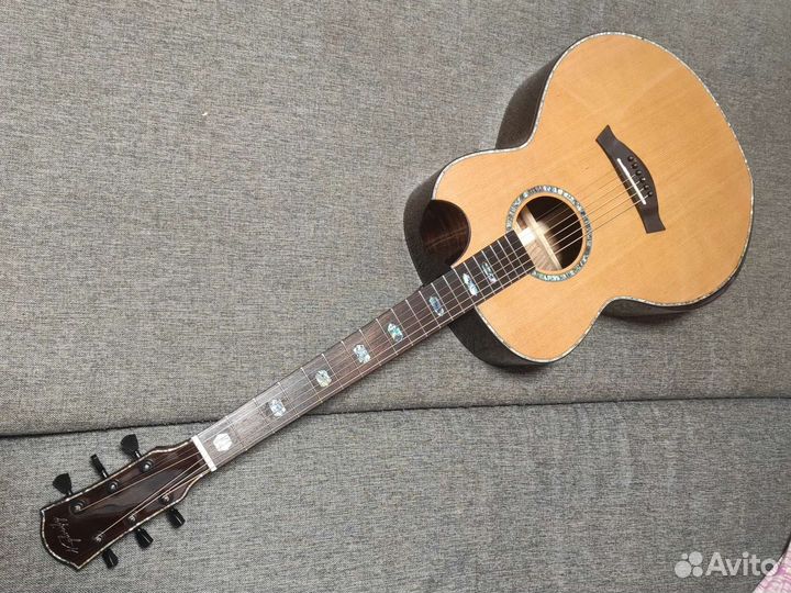 Гитара Электроакустическая из масива кедра