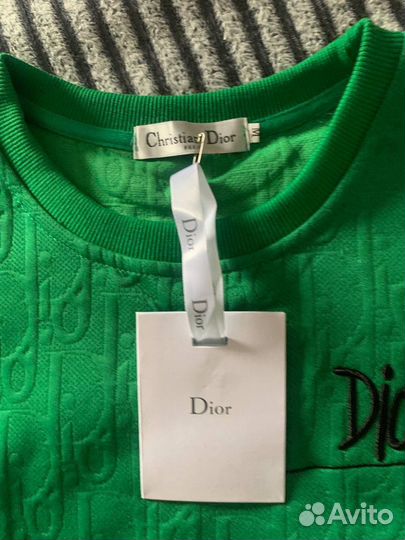 Брючный костюм Dior с длинными рукавами