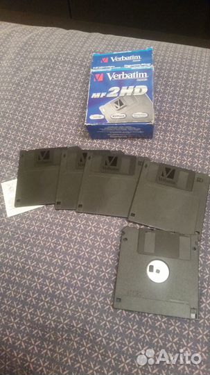 Дискета 1,44 Mb Verbatim для Floppy