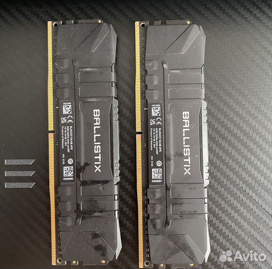 Оперативная память Crucial Ballistix 16gb