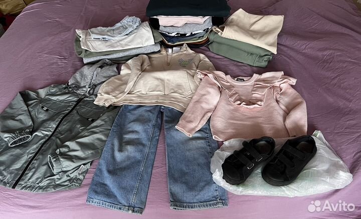 Детская одежда и обувь для девочки б/у
