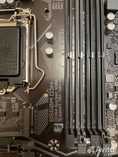 Материнская плата Gigabyte b560m d3h