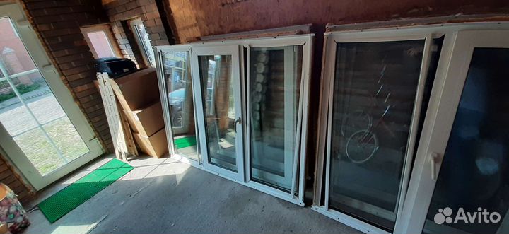 Окна пластиковые бу