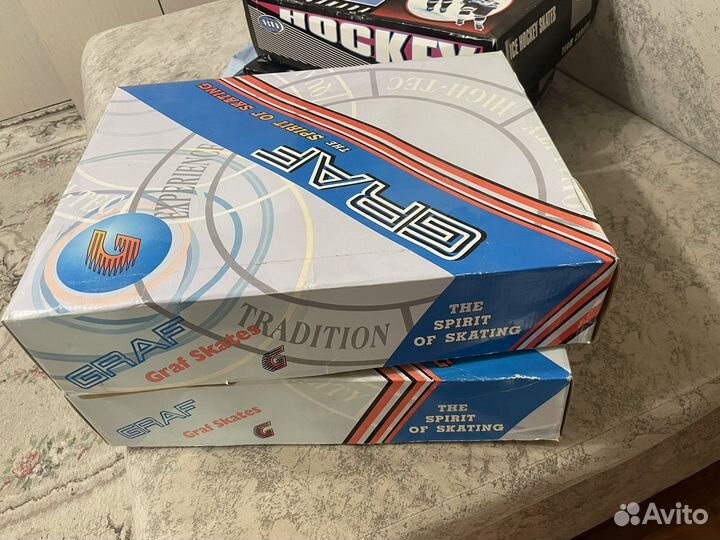 Коньки новые graf, team canada, барс, динамо