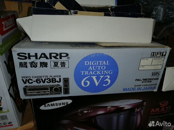 Видеомагнитофон sharp
