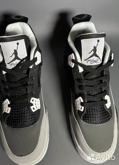 Кроссовки Air Jordan 4 Retro Fear Pack Люкс