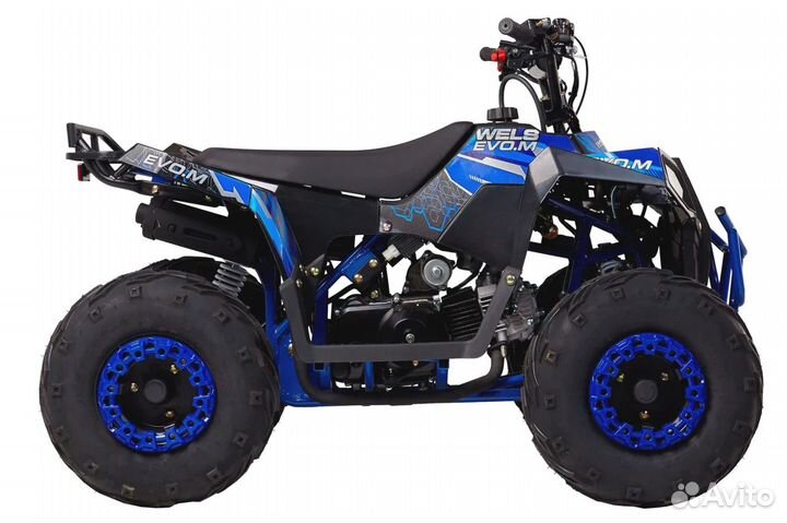 Квадроцикл Wels thunder EVO.M (Синий-черный)