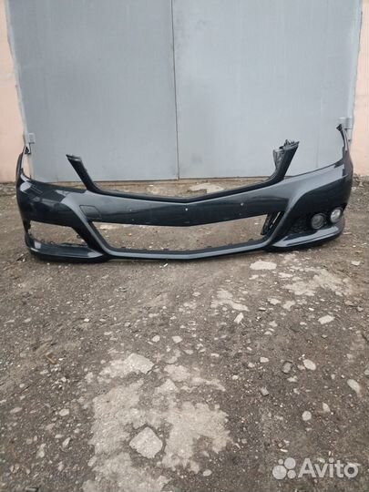 Передний бампер на mercedes цешка c204 кузов