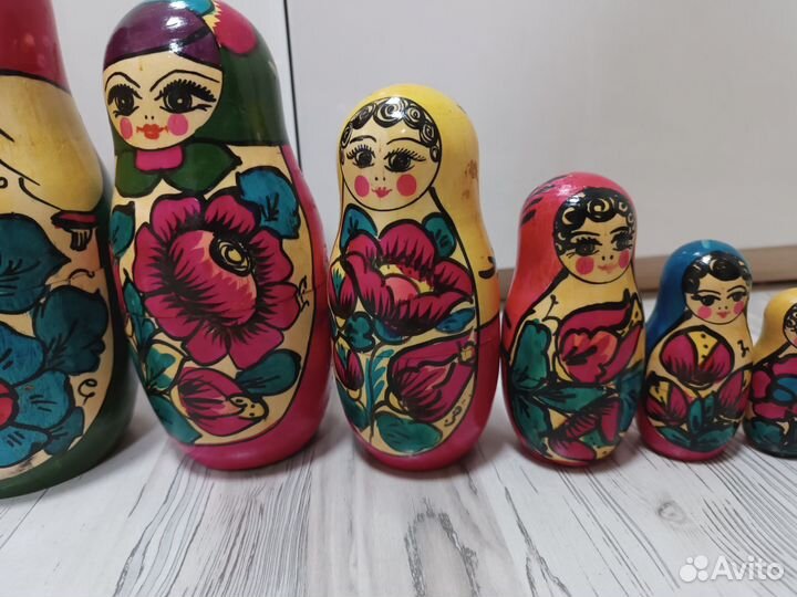 Матрешка СССР 10 в 1